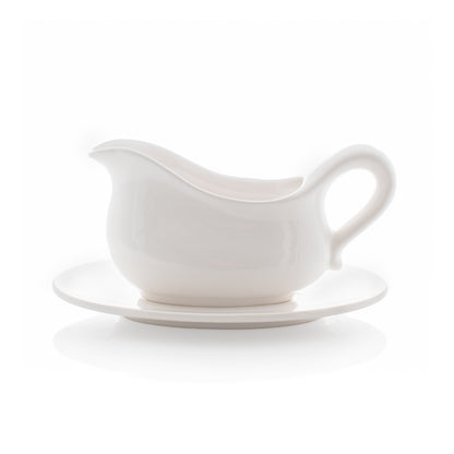 HG Sauce Boat w/ Oval Plate