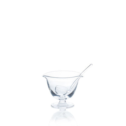 Serve Sauceboat & Scoop- Clear