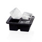 Extra Large Ice Cube Tray Charcoal