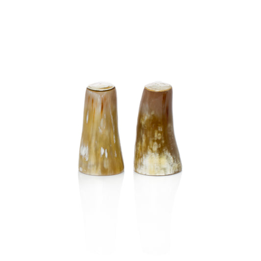 Horn Salt & Pepper Shakers