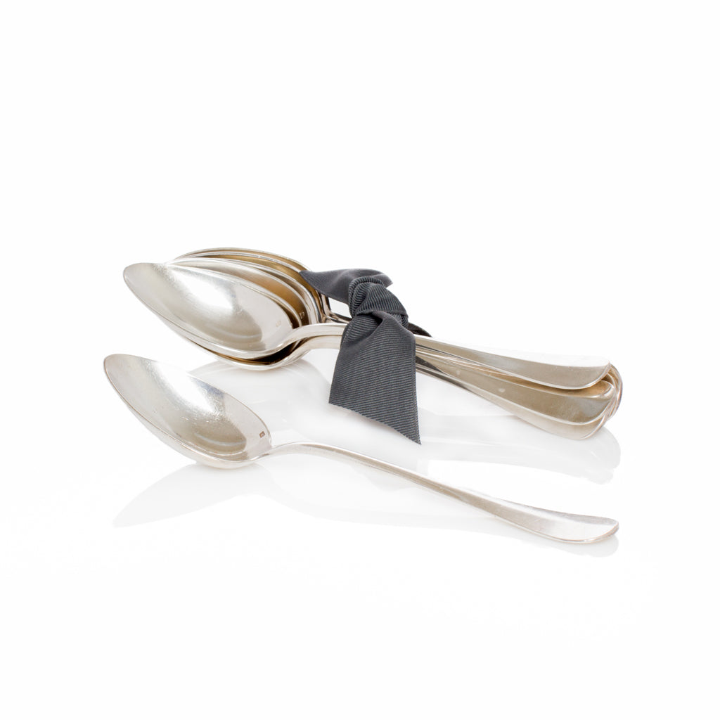 Set of 6 French Soup Spoons