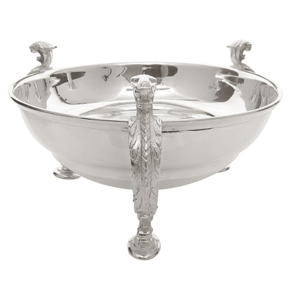 Antique Silver Gryphon Bowl