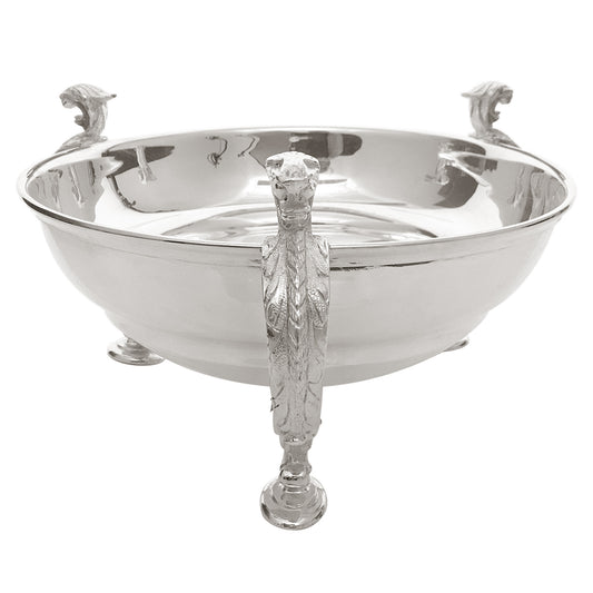 Antique Silver Gryphon Bowl
