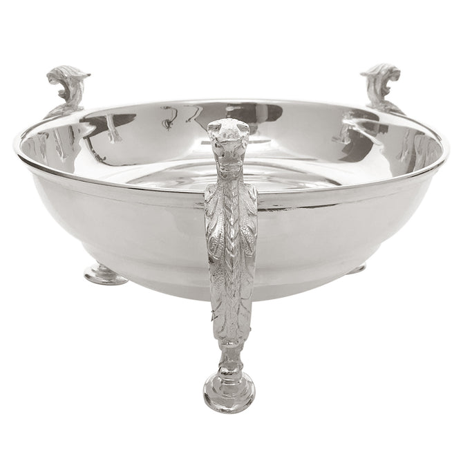 Antique Silver Gryphon Bowl