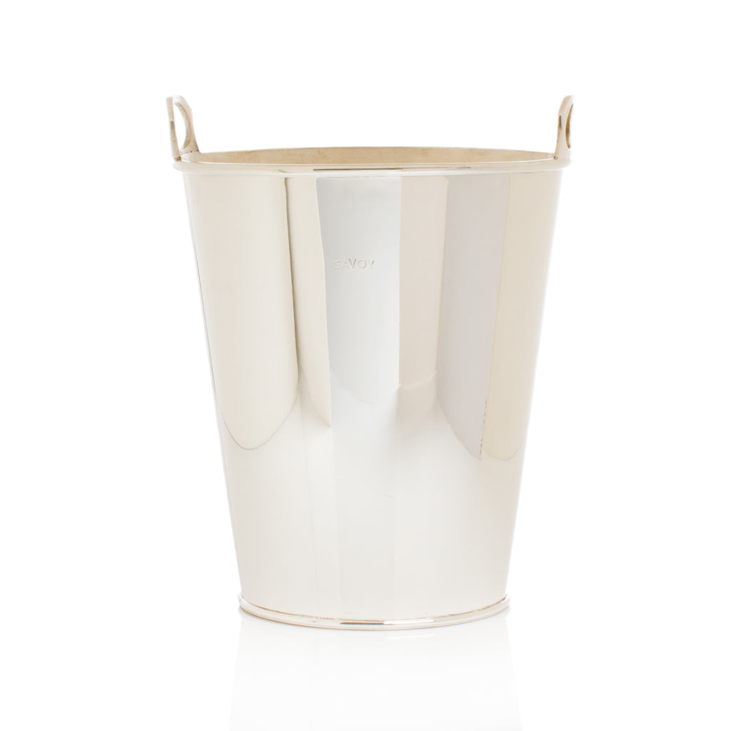 Savoy Ice Bucket - Silver Plated - c. 1960