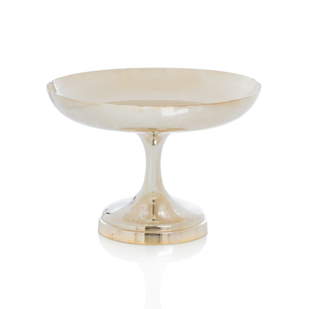 Antique Silver Grand Compote on Pedestal