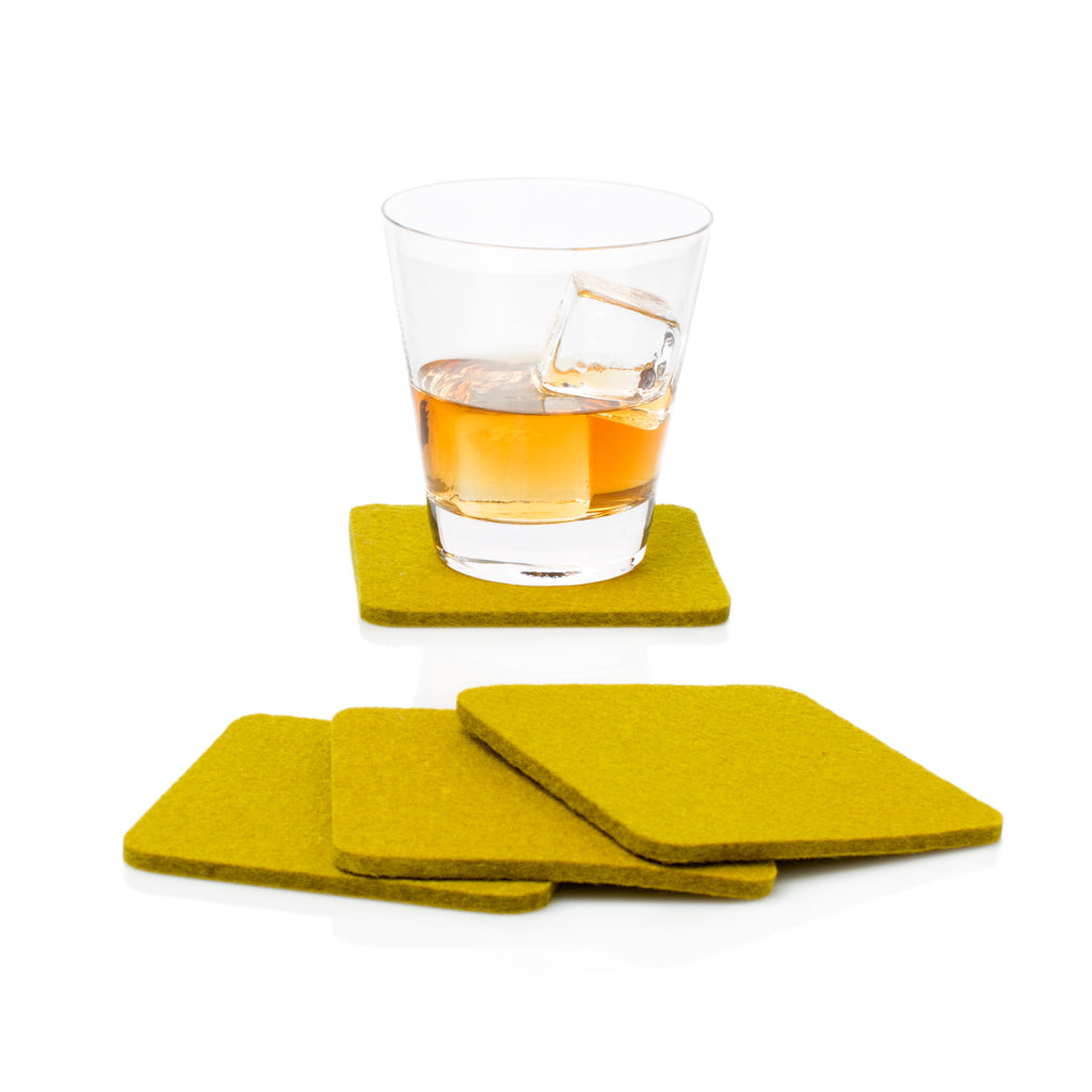 Felt Coasters S/4 Dandelion