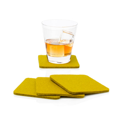 Felt Coasters S/4 Dandelion