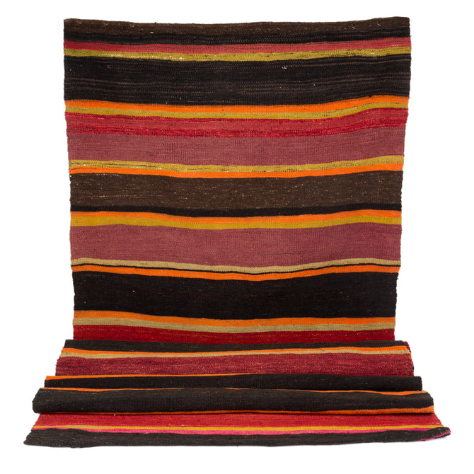 Vintage Antatolian Kilim 11249  - 107" x 33" c. 1950