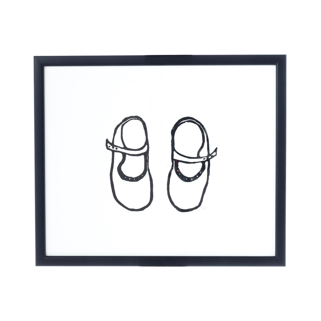 Framed Hugo Guinness Mary Jane Shoes Med