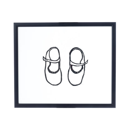 Framed Hugo Guinness Mary Jane Shoes Med