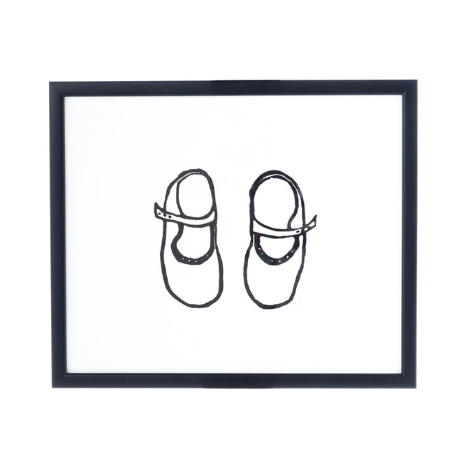 Framed Hugo Guinness Mary Jane Shoes Med