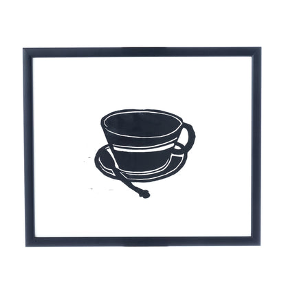Framed Hugo Guinness Coffee Cup Med