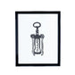 Framed Hugo Guinness Corkscrew Sml