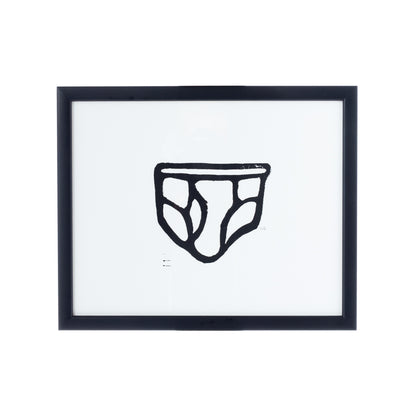 Framed Hugo Guinness Briefs Sml