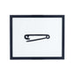 Framed Hugo Guinness Safety Pin Sml