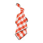 Paris Check Napkin Orange
