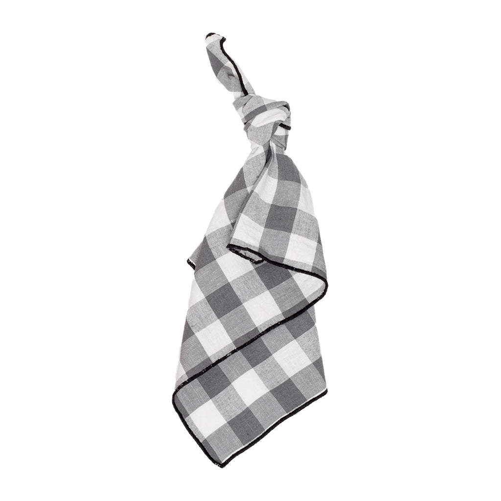 Paris Check Napkin Grey