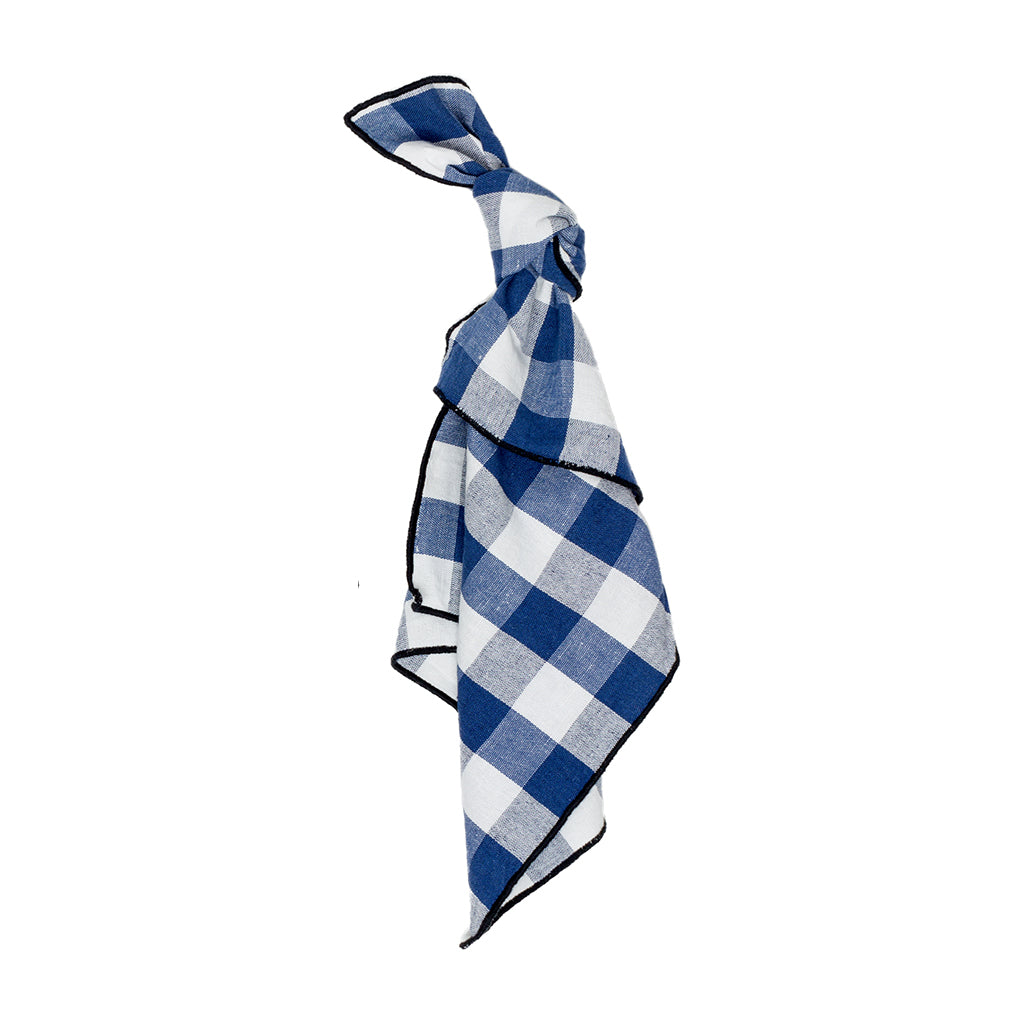 Paris Check Napkin Blue