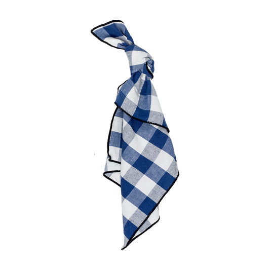 Paris Check Napkin Blue