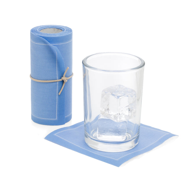 Cocktail Napkin/Coaster- Sea Blue