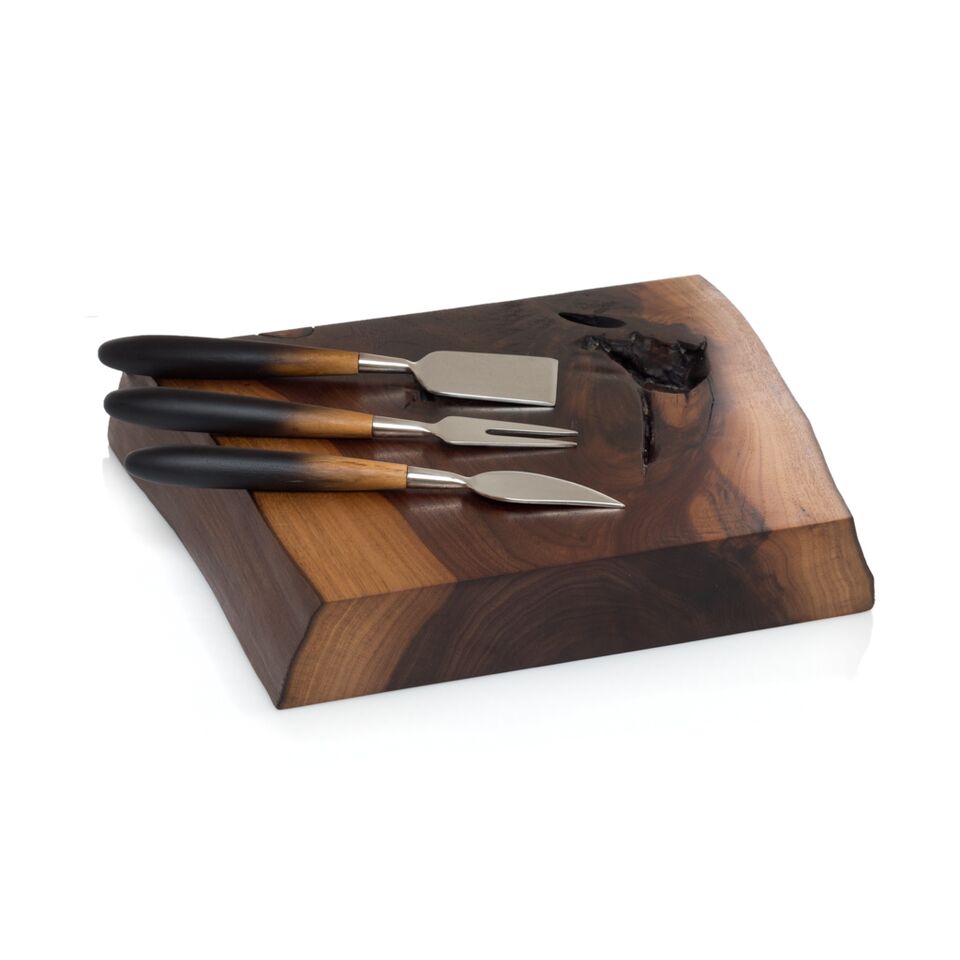 Live Edge Chopping Block Black Walnut