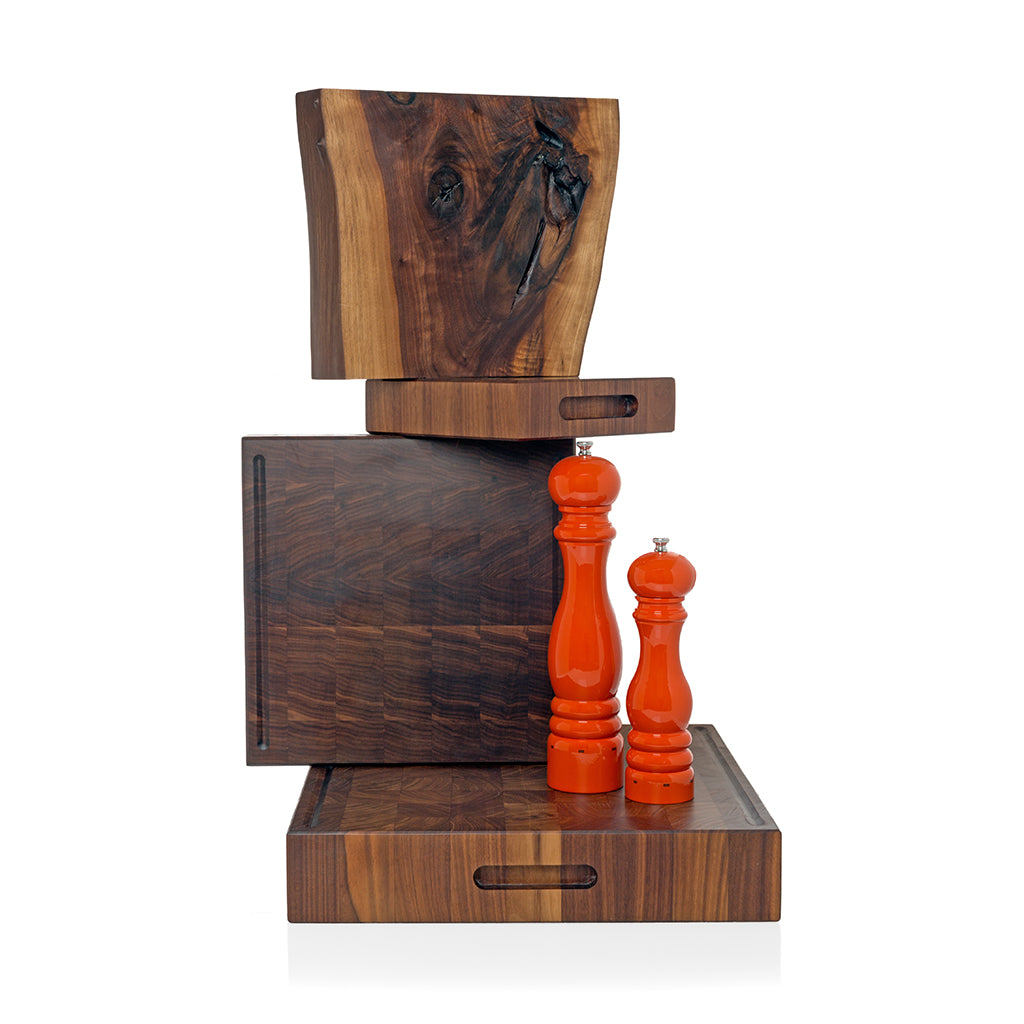 Live Edge Chopping Block Black Walnut