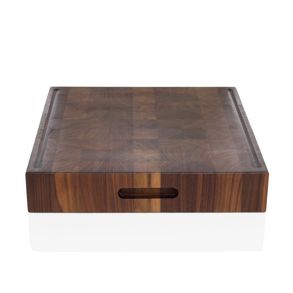 End-grain Chopping Block Black Walnut 16"