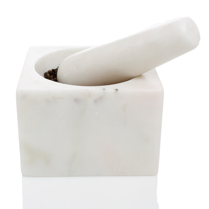 Marble Mortar & Pestle