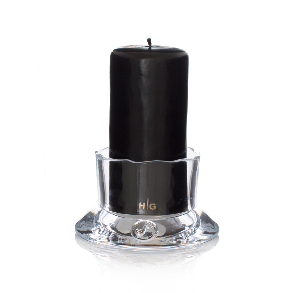 Thomas Clear Pillar Candleholder