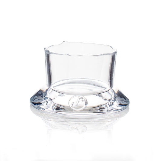 Thomas Clear Pillar Candleholder
