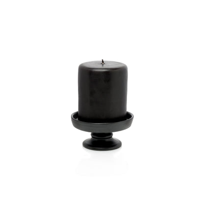 HG Ceramic Candle Stand - Small, Black