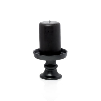HG Ceramic Candle Stand - Medium Black