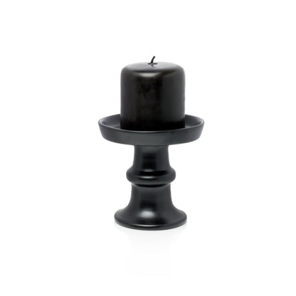 HG Ceramic Candle Stand - Large Black