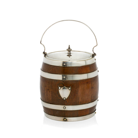 Silverplated Bisquit Barrel