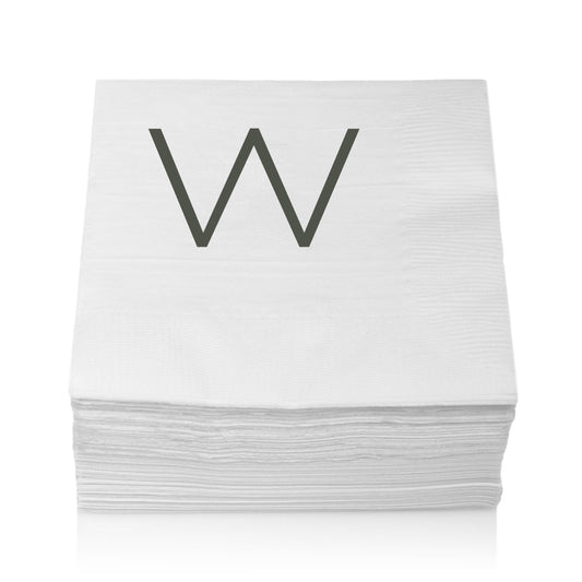 Beverage Napkin W
