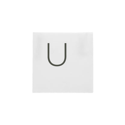Beverage Napkin U
