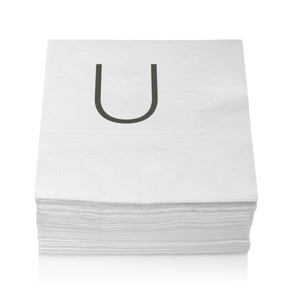 Beverage Napkin U
