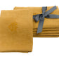 Caramel - Antique French Napkins, Set of 6