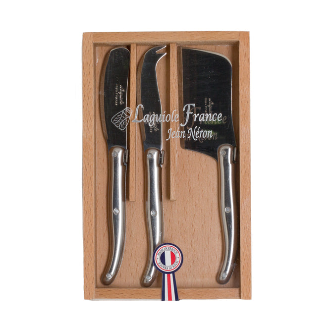 Laguiole Stainless Steel Cheese Set