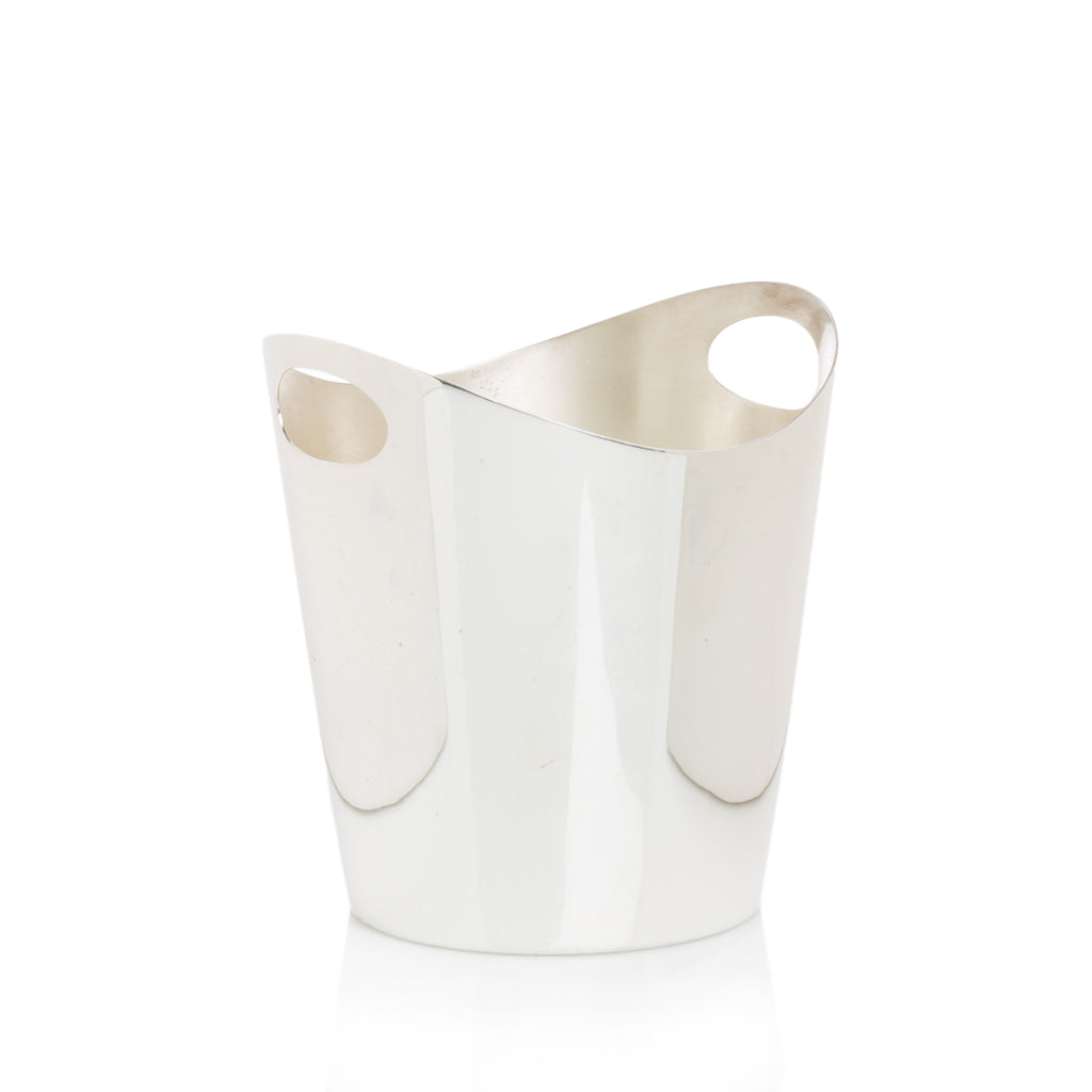Silverplate Shaped Ice Bucket