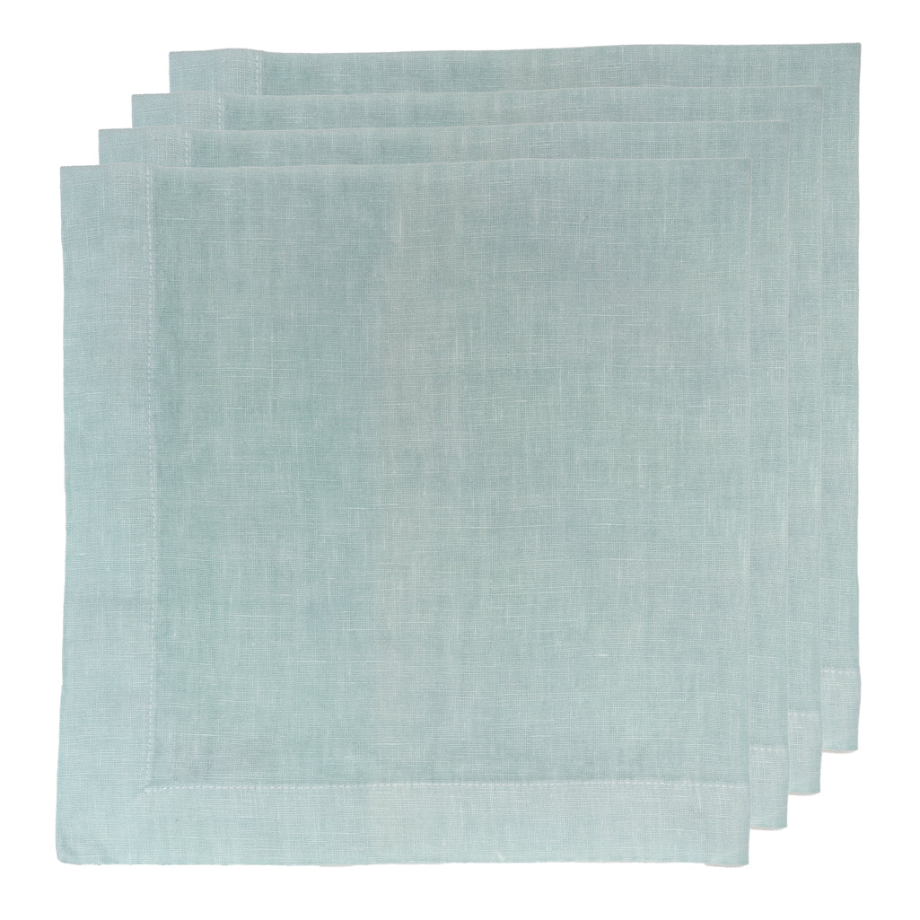 HG Sea Glass Hand-dyed Linen Napkin, 22"