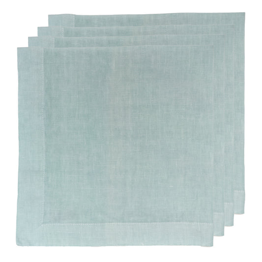 HG Sea Glass Hand-dyed Linen Napkin, 22"
