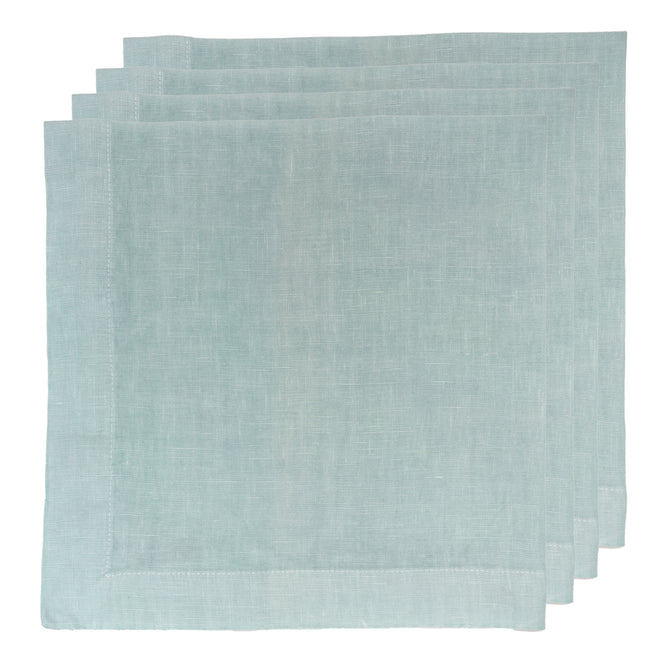 HG Sea Glass Hand-dyed Linen Napkin, 22"