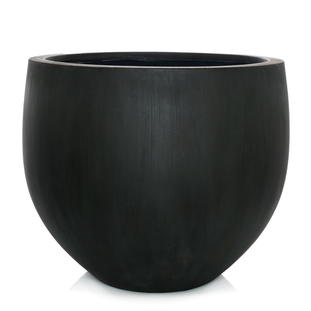 Orb Planter L Antique Grey