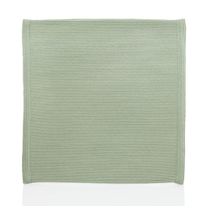 Square Placemat - Ivory/Moss