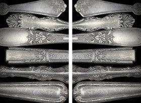 Flatware Art 30" x 45" Right side