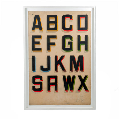 Hand Drawn and Painted Letter Art