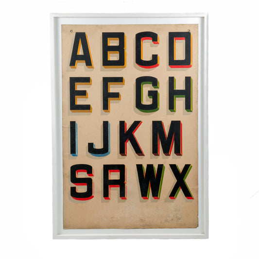 Hand Drawn and Painted Letter Art