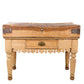 Antique French Butcher Block